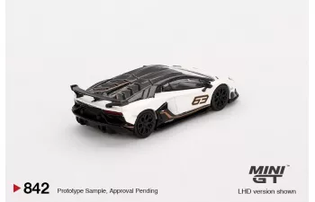 LAMBORGHINI Aventador SVJ 63, white