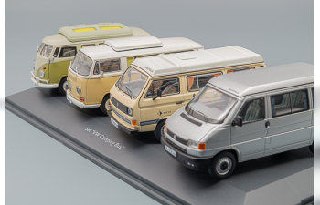 VOLKSWAGEN Camping Bus Set with T1 T2 T3 and T4