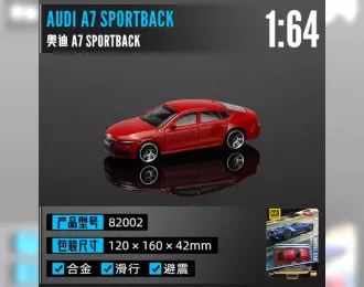 AUDI A7 Sportback, red