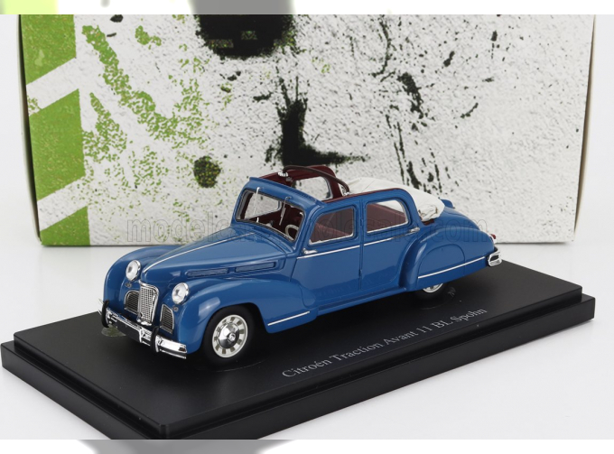 CITROEN Traction Avant 11bl Spohn Cabriole Open France Germany (1948), Blue