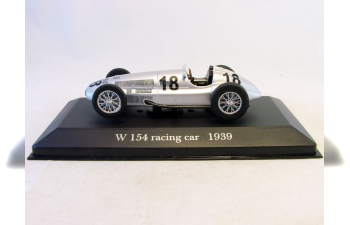 MERCEDES-BENZ W 154 Racing Car (1939), Mercedes-Benz Offizielle Modell-Sammlung 48, серебристый