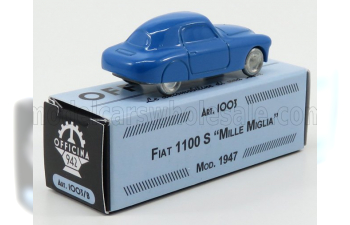 FIAT 1100s Mille Miglia, Blue