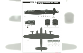 Сборная модель Lancaster MK I/III