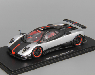 PAGANI Zonda Cinque (2008), silver / black