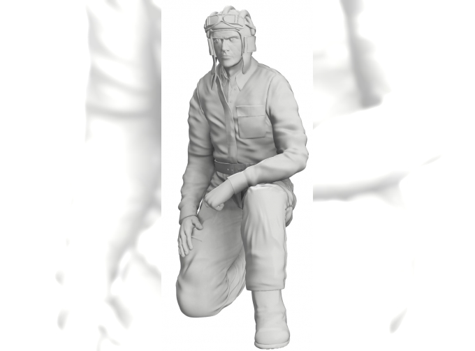 Советский танкист конца 1930-х, фигура № 5