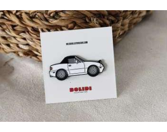 Значок Pin 1992 Mazda MX-5, white