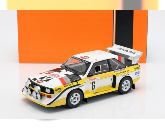 AUDI Sport Quattro S1 E2 #6 "HB Audi Team" Mikkola/Hertz Rally Monte Carlo 1986