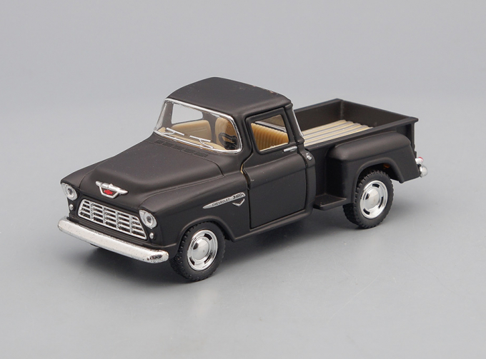 CHEVROLET Stepside Pick-up (1955), matte black