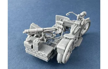 Сборная модель британский мотоцикл Vickers-Clyno Mark IV, 1915