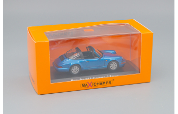 PORSCHE 911 964 Targa Cabriolet (1991), blue met