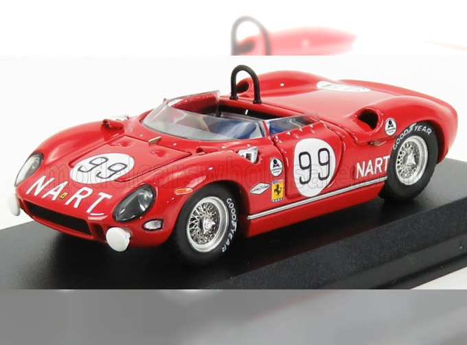 FERRARI 275p Spider N99 2000km Daytona B.grossman - D.Piper - W.Hansgen - P.Rodriguez (1965), red