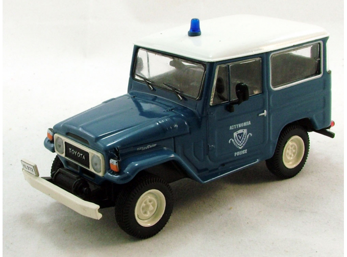 TOYOTA Land Cruiser FJ40, Полицейские Машины Мира 18, голубой