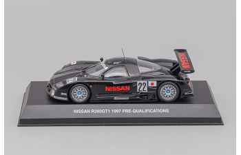 NISSAN R390GT1 No 22 24h Le Mans, Pre-Qualifications (1997), black