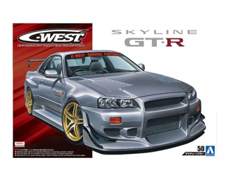 Сборная модель C-WEST BNR34 Skyline GT-R' 02 (Nissan)