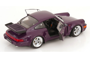 PORSCHE 911 (964) Turbo (1990), purple-metallic