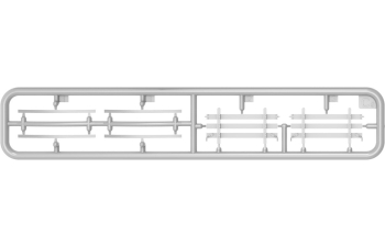 Сборная модель CHEVROLET G7107 4x4 Cargo Truck Military With Ben Hur Trailer 1943