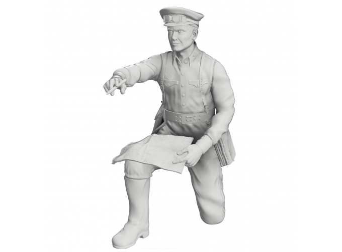 Советский танкист конца 1930-х, фигура № 3