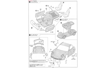 Сборная модель Porsche Cayman/Cayman S