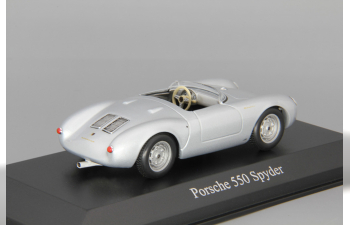 PORSCHE 550 Spyder (1955), silver