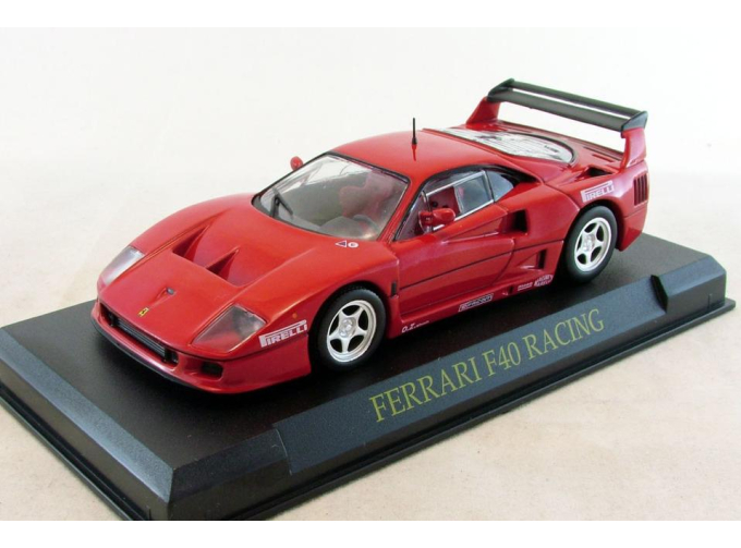 (Б/У) FERRARI F40 Racing, Ferrari Collection 67, red