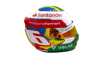 BELL HELMET Scuderia Ferrari Ferrari F1-75 4th Brazilian GP (Sao Paulo) Formula 1 Charles Leclerc №16 (2022)