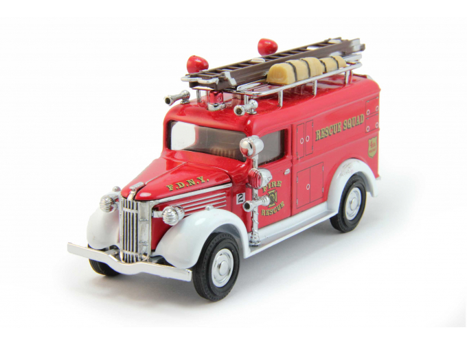 GMC Rescue Squad Van, Models of Yesteryear (1937), red