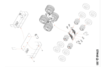 Сборная модель Битумовоз Д-351А