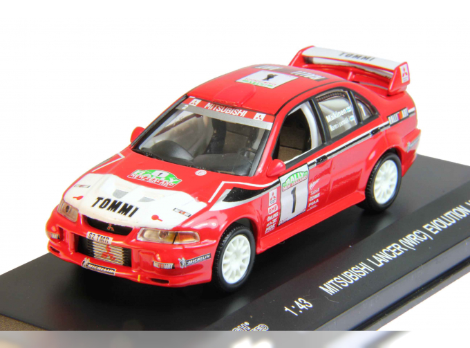 MITSUBISHI Lancer WRC Evolution VI, red