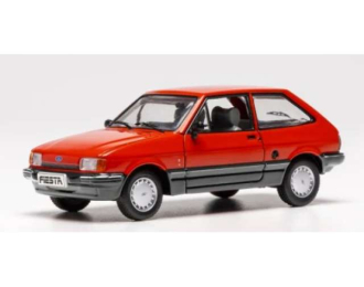 FORD Fiesta MK II (1984), red 