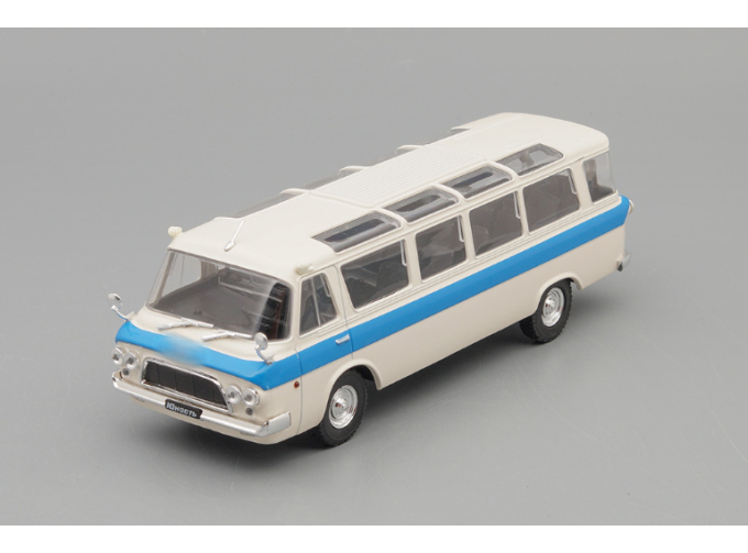 ЗИЛ 118 Юность, Автолегенды СССР 28, белый с синей полосой