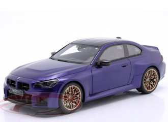 BMW M2 CS Coupe (2025), purple / golden Rims