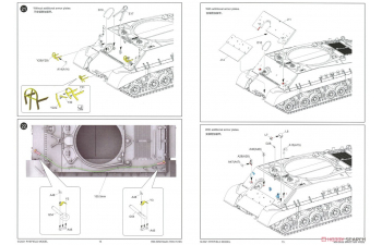 Сборная модель Танк M4A3 76W HVSS Ранний тип