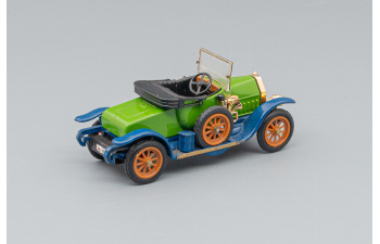 FIAT Model 0 (Zero) Carrozzata Spyder Scoperta (1914), green / blue