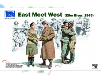 Сборная модель East Meet West (Elbe River 1945) (Встреча на Эльбе, 1945 год)