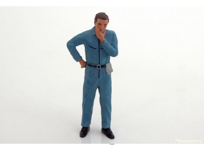 FIGUR Mechaniker, blue