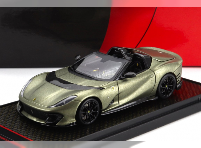 FERRARI 812 Competizione A Spider (2022) - Black Wheels, Verde Manzoni - Matt Green