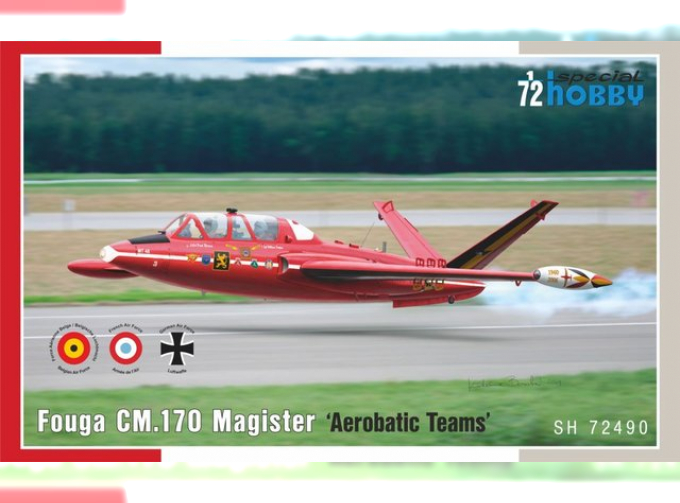 Сборная модель Fouga CM.170 Magister 'Aerobatic Teams'