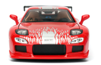 MAZDA Dom's Rx-7 2001 - Toretto - Fast & Furious 8 (2017), Red Silver