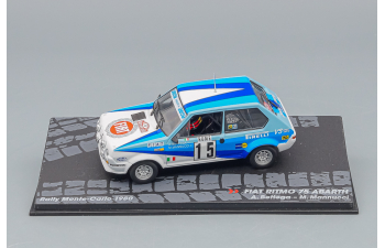 FIAT Ritmo 75 Abarth #15 A.Bettega - M.Mannucci, blue / white