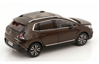 PEUGEOT 3008, brown metallic