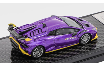LAMBORGHINI Huracan STO LP610-4 (2023), purple/yellow