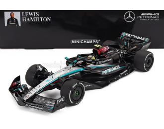 MERCEDES-BENZ GP F1 W15 Eq Performance Team Amg Petronas Motorsport №44 4th Austrian Gp (2024) Lewis Hamilton, Black Silver Green