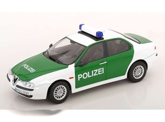 ALFA ROMEO 156 Police (1998), green white