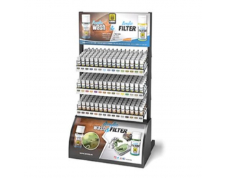 Acrylic Filters & Washes RACK (45 items x 6 pcs. each - 3 trays x 15 items per tray) – Discount Included