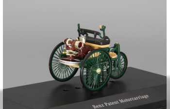 BENZ Patent-Motorwagen dunkelgrün (1886), green