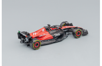 ALFA ROMEO F1 C43 Team Stake N77 Season (2023) Valtteri Bottas, black / red