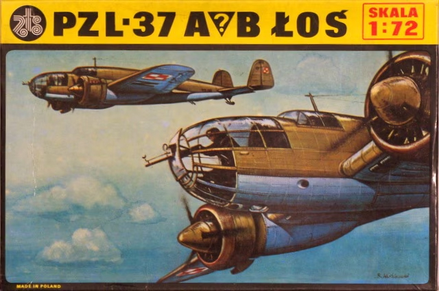 Сборная модель PZL.37 A/B Łoś