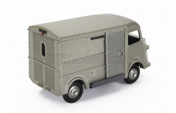 CITROEN Set L'indispensable Citroen 2x H-type 1200kg Van Cibie (1955) - Coffret Box, Silver Blue