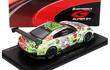 NISSAN Gt-r Nismo Gt3 Team Nilzz Racing №48 Gt300 Class Super Gt (2025) Taiyo Ida - Yusaku Shibata, White Red Green