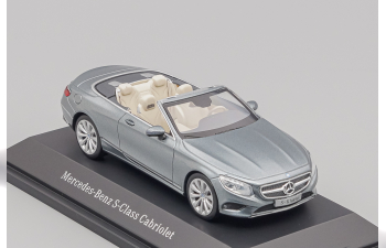 MERCEDES-BENZ S-Class Cabriolet A217 (2016), grey selenit